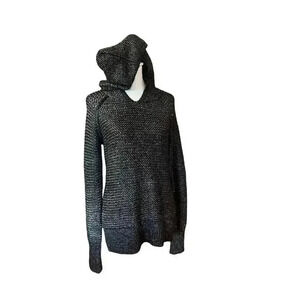 CALIA YOGA KNITTED HOODIE SIZE MEDIUM